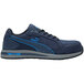 A navy Puma Airtwist Low men's safety shoe with a composite toe.