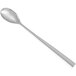 A Sant'Andrea Vasari stainless steel iced tea spoon with a long handle.