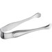 Oneida New Rim 18/10 stainless steel sugar tongs with beaded design.