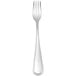 A Oneida Pearl stainless steel oyster/cocktail fork with a silver handle.