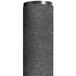 A black cylindrical Notrax entrance floor mat with a silver top.