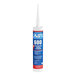 A white tube of American Sealants high-temperature RTV silicone sealant with a blue and red label.