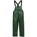 A green Tingley Iron Eagle overalls with suspenders.