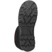 A close-up of the black sole of Tingley Badger waterproof boots.