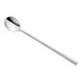 An Amefa Carlton stainless steel coffee spoon with a long silver handle.