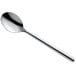 An Amefa Carlton stainless steel serving spoon with a long silver handle.