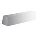 A white metal back cover for Avantco refrigeration cabinets.