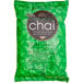 A green package of David Rio Tortoise Green Tea Chai Tea Latte Mix.
