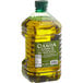 A case of Colavita canola and olive oil blend with green labels.