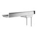 A Regency stainless steel undercounter dishtable with a right drainboard.