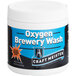 A case of 12 white National Chemicals Inc. Craft Meister Oxygen Brewery Wash containers with blue labels.