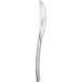 A Chef & Sommelier stainless steel dinner knife with a curved silver handle and silver blade.