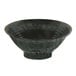 Thunder Group 5770tm Tenmoku Black 24 Oz. Round Melamine Soup Bowl - 12 