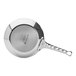 A de Buyer stainless steel frying pan with a handle and lid.