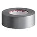 A roll of silver duct tape.