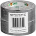 A pack of two black Duck Tape rolls with a bar code on one.