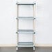 A MetroMax Q shelf in a room with two shelves.