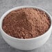 A bowl of Gold Medal Devil's Food Cake Mix powder.