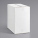 A white box with a lid for Lavex bubble packaging on a gray surface.