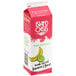 A white carton of Island Oasis Rum Runner smoothie mix with pink and green text.