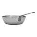 A de Buyer carbon steel stir fry pan with a helper handle.