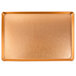 Chicago Metallic 40910 Gold Full Size Customizable Bakery Display Tray - 18 inch x 26 inch