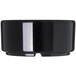 A close-up of a black Carlisle ramekin.