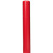 A red cylindrical Innoplast BollardGard cover with a white stripe.