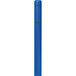 A blue Innoplast BollardGard pole cover with green stripes.