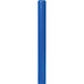 A blue cylindrical Innoplast BollardGard with white text on a white background.