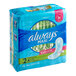 A package of 42 Always Maxi Size 2 Long Super Unscented Menstrual Pads.