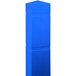 A blue rectangular Innoplast BollardGard cover with a white background.