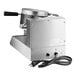 A white Estella commercial stacked waffle maker machine with a cord and handle.