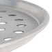 An American Metalcraft tin-plated steel pizza pan with perforations.