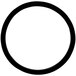 A black silicone ring with a white background.