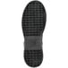 A close-up of a black Timberland PRO women's athletic shoe with a black sole.