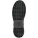 A Timberland PRO Powerdrive women's wide width black and aqua athletic shoe with a black sole.