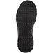 The black sole of a Skechers Ella non-slip athletic shoe.