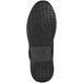 The bottom of a black Timberland PRO Powerdrive hiker boot with a black sole and pattern.