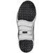 The left shoe of a Reebok Work Sublite in sky blue with dark gray and black accents.