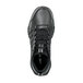 A black Reebok Work Floatride Energy Tactical men's mid-high athletic shoe with a soft toe and non-slip sole.