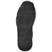 The black sole of a Reebok Work Harman women's athletic shoe with a square pattern.