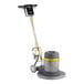 A Lavex Pro floor machine with a yellow handle.