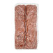 A plastic bag of two brown rolls of Eban's Bakehouse gluten-free multigrain sandwich bread.