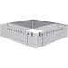 A de Buyer stainless steel square pastry frame with expandable sides.