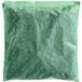 A green bag with a white label and white handle with Beyond Meat Plant-Based Vegan Seared Steak Tips inside.