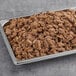 A tray of Beyond Meat plant-based seared steak tips.