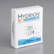 A white box of Hydrion Iodine Test Paper Rolls with blue and white text on the label.