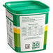 A green container of Knorr Professional Select Vegetable Base with a white label.