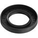 A black rubber oil seal for an Estella SM80 dough container with a metal ring.